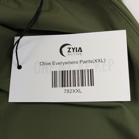Zyia Olive Everywhere Pants - Picture 9 of 9